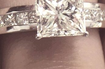 Malia May Johnson Engagement Ring Close Up Picture
