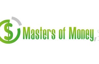 Masters of Money Original Missing Link Green and Silver Logo Graphic