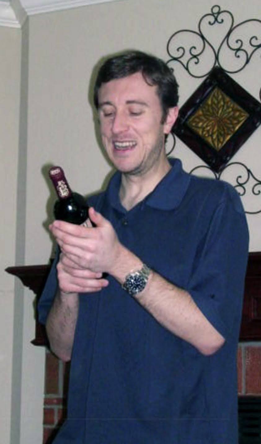 Michael M"J The Terrible" Johnson 2014 Bottle of Wine Photo