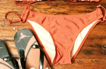 Malia May Johnson Longhorns Sexy Swimsuit Photo