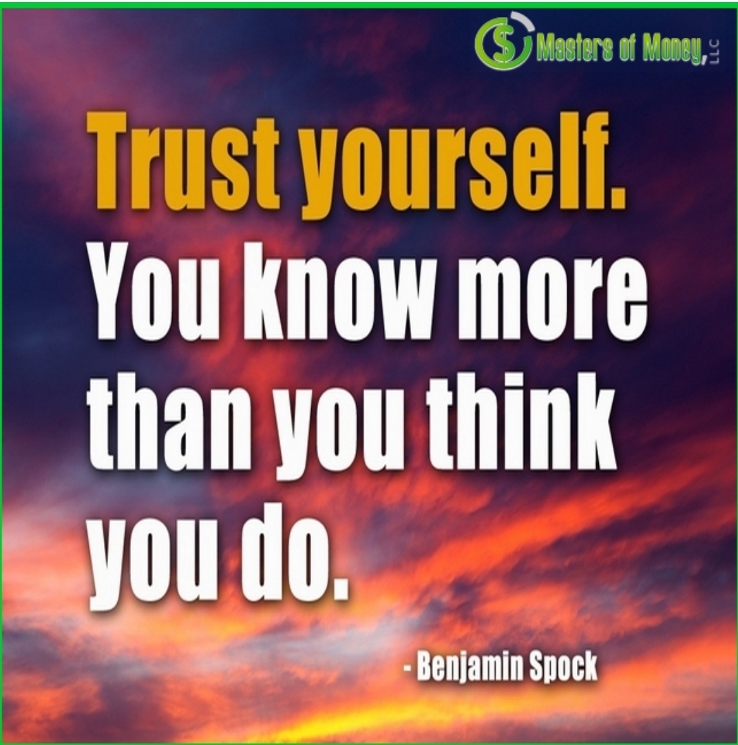 Masters of Money LLC Benjamin Spock Picture Quote