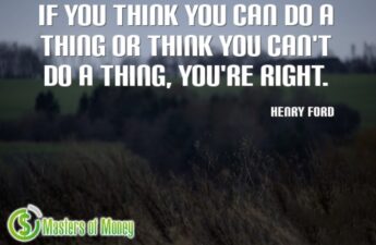 Masters of Money LLC Henry Ford Picture Quote