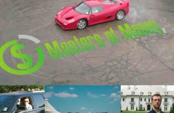 Masters of Money LLC and Michael MJ The Terrible Johnson Ferrari Cadillac Jet Mansion Collage
