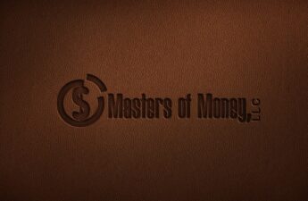 Masters of Money LLC Full Grain Leather Logo