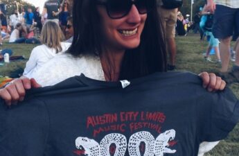 Malia May Johnson Austin City Limits 2013 Tee Shirt Photo
