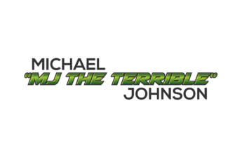 Michael "MJ The Terrible" Johnson Black and Green Logo