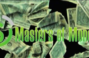 Falling Money Behind Masters of Money LLC Graphic