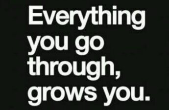 Masters of Money LLC Everything you go through grows you Quote Photo