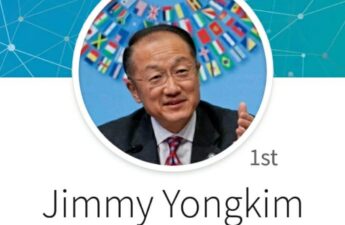 MJ The Terrible Connection - Jimmy Yongkim-President at World Bank Group Photo