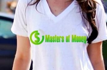 Lana Del Rey Wearing a Masters of Money LLC T-shirt Picture