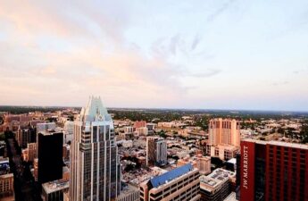 Michael MJ The Terrible Johnson Luxury High Rise Condo in Austin Texas Balcony View Picture