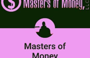 Masters of Money LLC Breat Cancer Awareness Month Pink Tribute Logo