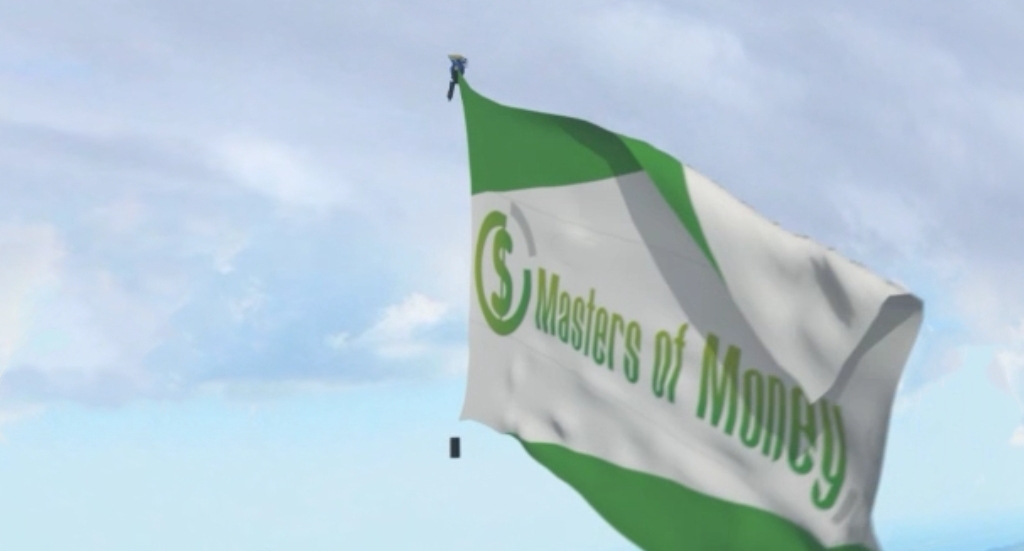 Masters of Money LLC Flying Flag Photo