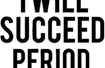 Masters of Money LLC Logo Branded I WILL SUCCEED PERIOD Picture Quote