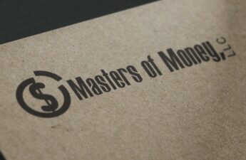 Masters of Money LLC Logo Plate Sign Board