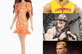 Malia Barbie Hulk Hogan Sgt Slaughter Duke Action Figure Collage