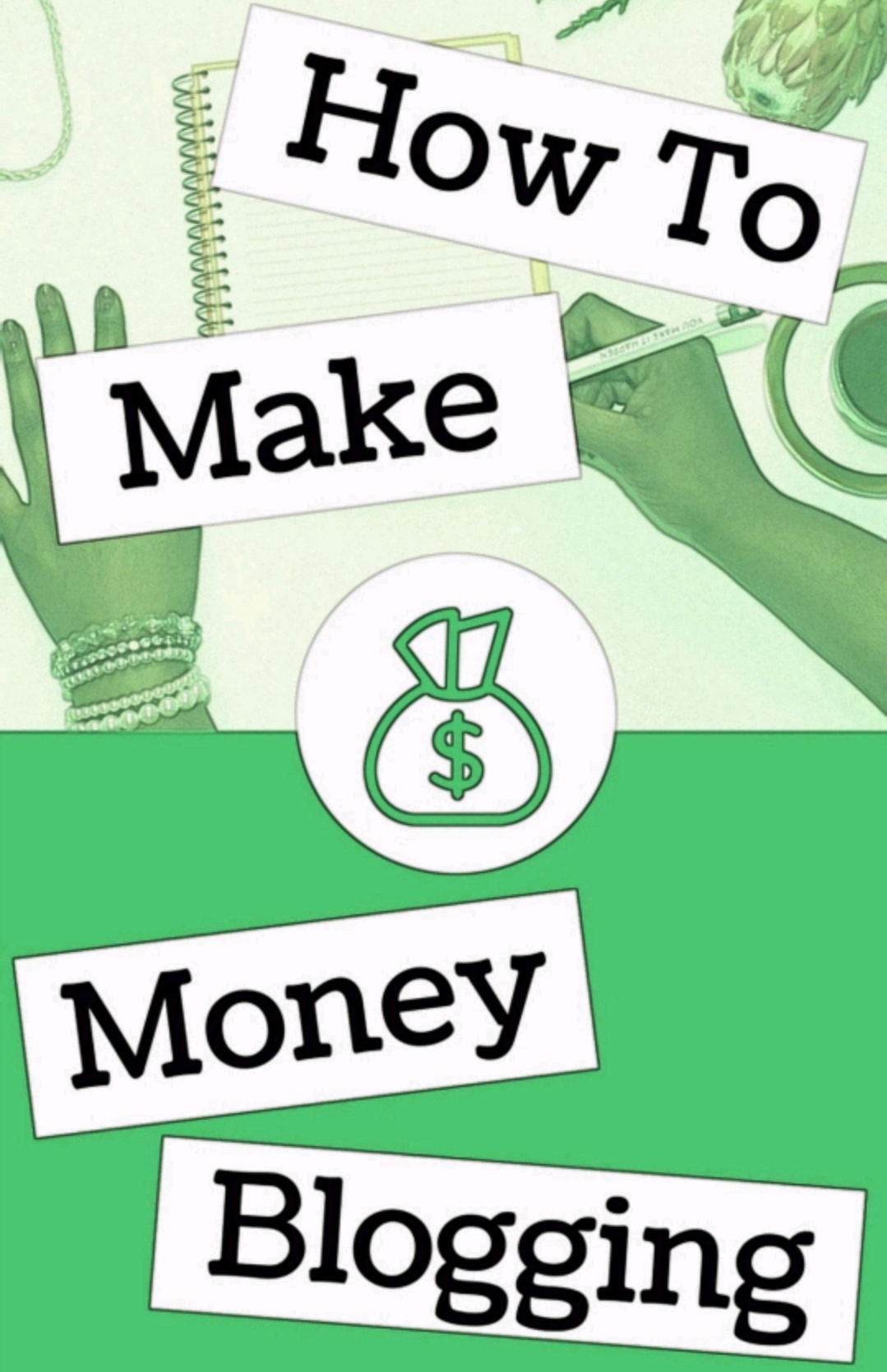 Masters of Money LLC - How To Make Money Blogging Graphic