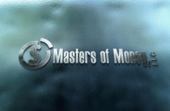 Silver Masters of Money LLC Logo placement on Translucent Background Photo