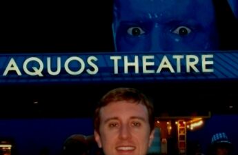 Michael MJ The Terrible Johnson at Blue Man Group Evening Show Photo