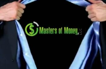 Superman Themed Masters of Money LLC Logo Reveal Promotional Video Screenshot