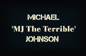 Michael "MJ The Terrible" Johnson Black and Gold 2 Font Logo