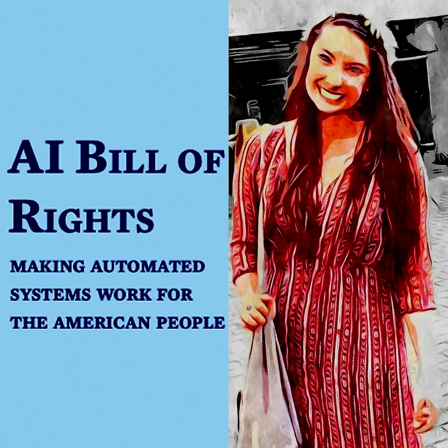 Masters of Money LLC A.I. Bill of Rights and Alien Malia May Johnson Graphic Collage