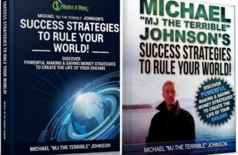 Michael "MJ The Terrible" Johnson Masters of Money LLC Book Covers Collage